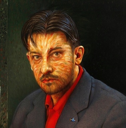 LIKE VAN GOGH II, oil on canvas, 
40 x 40 cm, 2009
